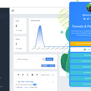 Linkzap – Bio Page, Link Cloaking & QR Codes Maker